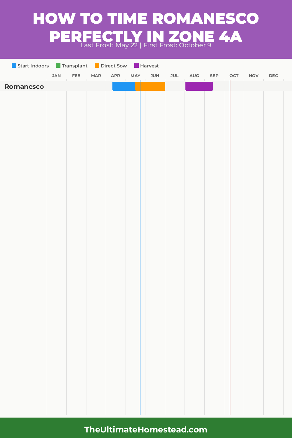When to Plant Romanesco in Zone 4a