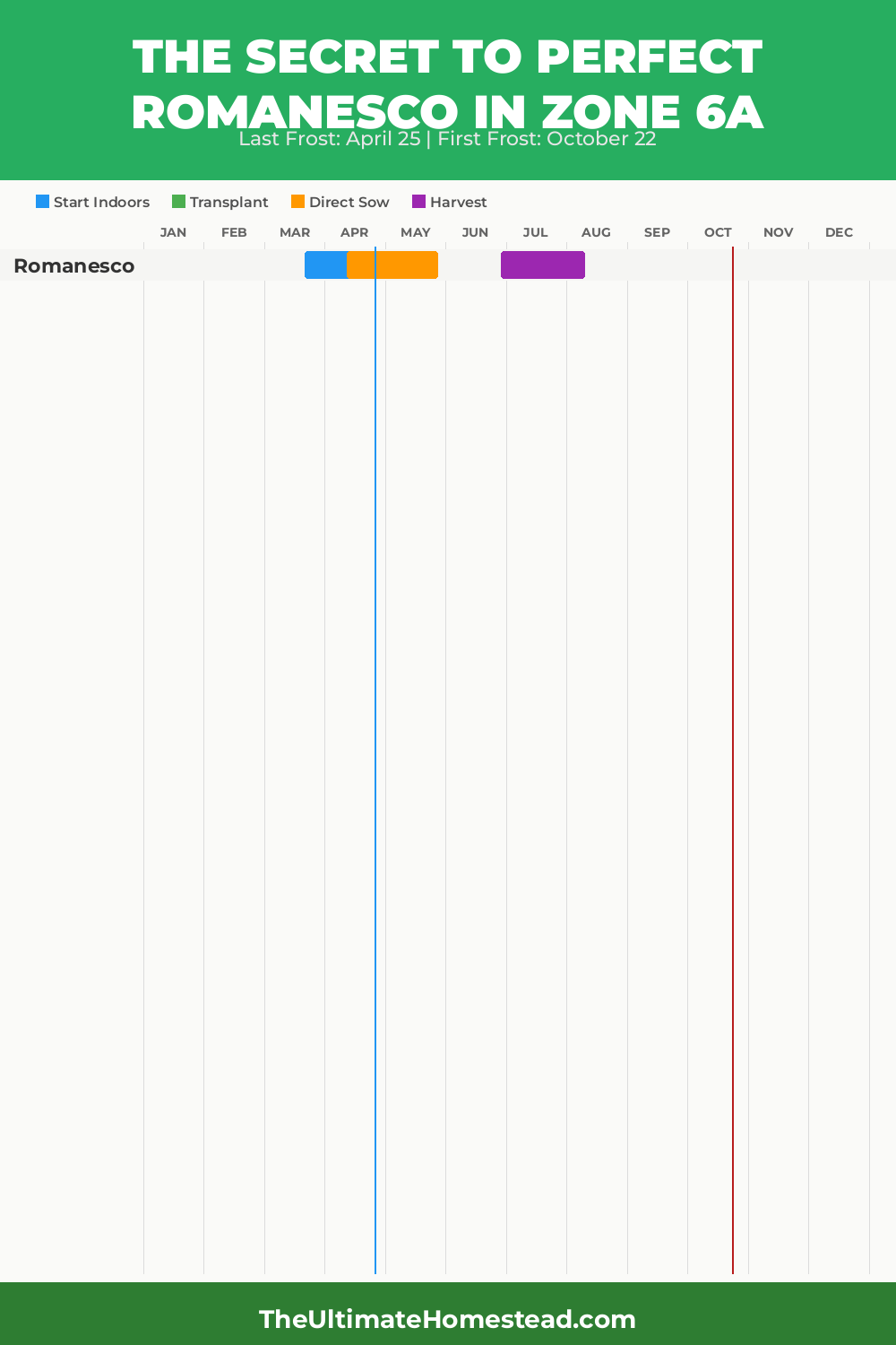 When to Plant Romanesco in Zone 6a