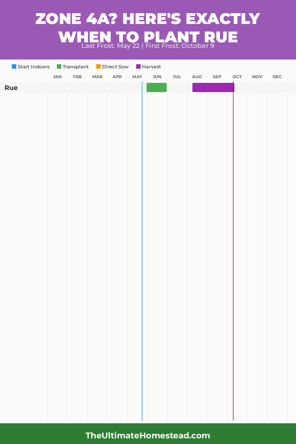 When to Plant Rue in Zone 4a