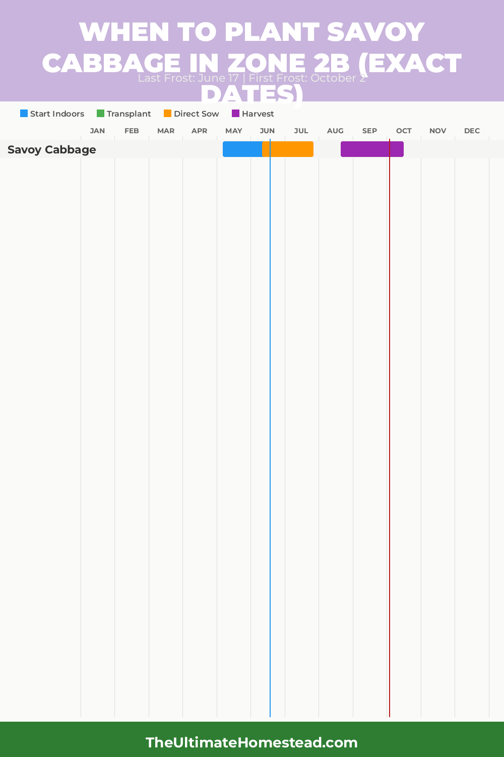 When to Plant Savoy Cabbage in Zone 2b