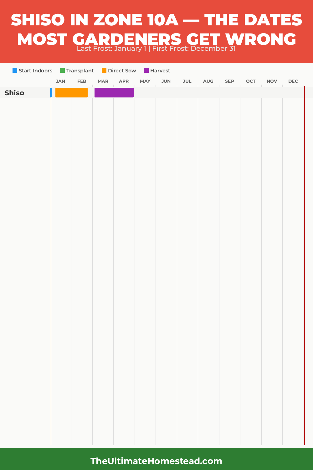 When to Plant Shiso in Zone 10a
