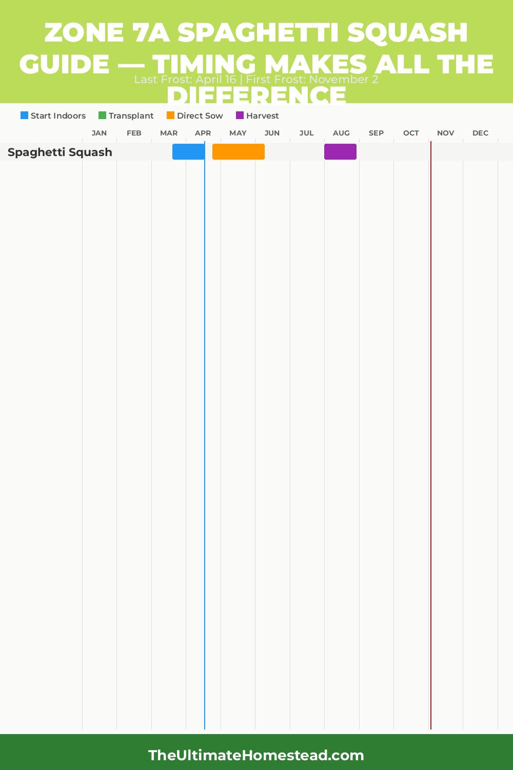 When to Plant Spaghetti Squash in Zone 7a