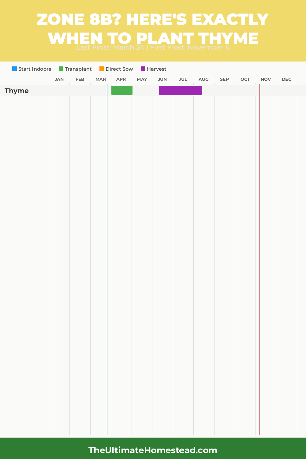 When to Plant Thyme in Zone 8b