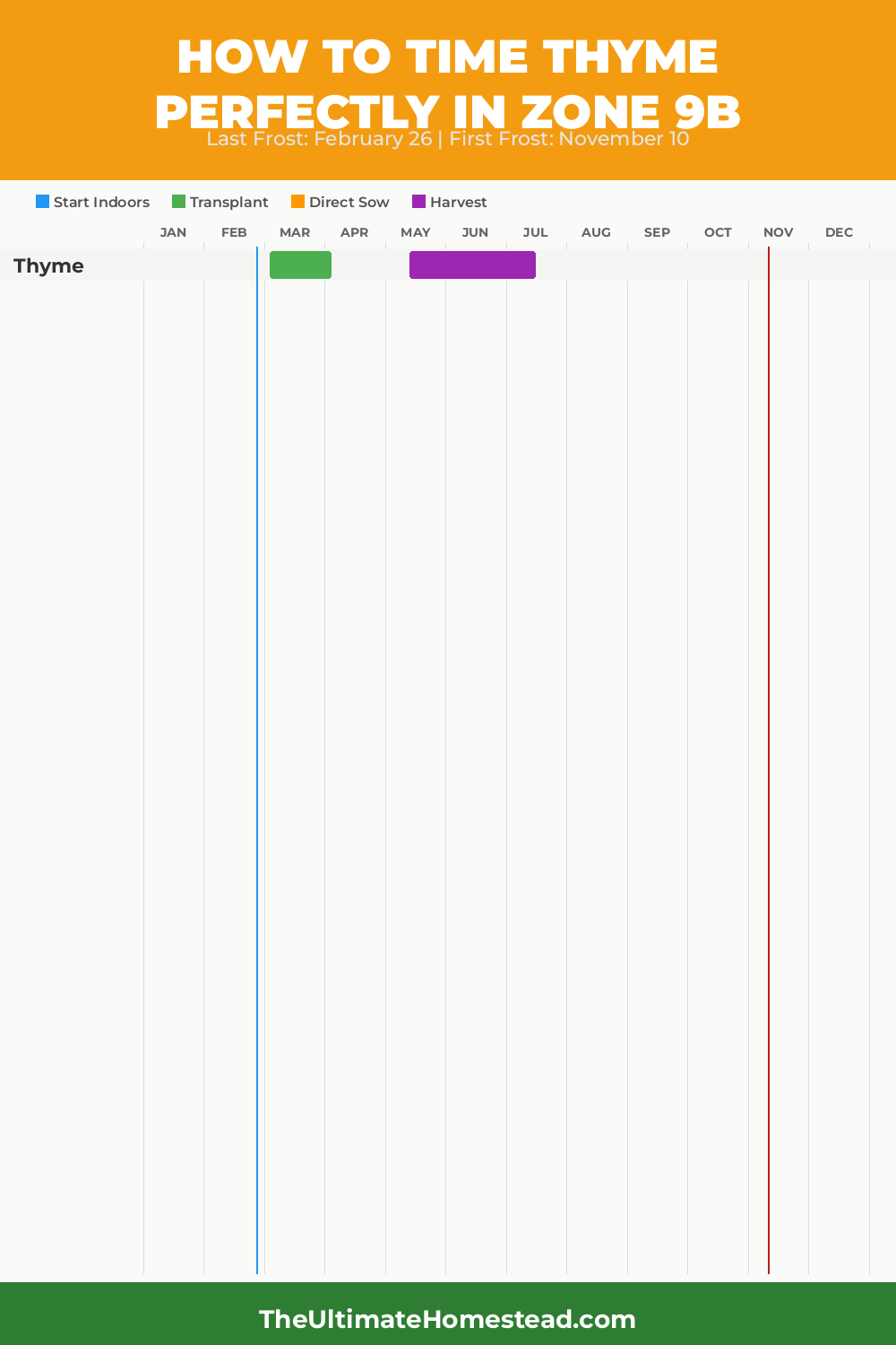 When to Plant Thyme in Zone 9b