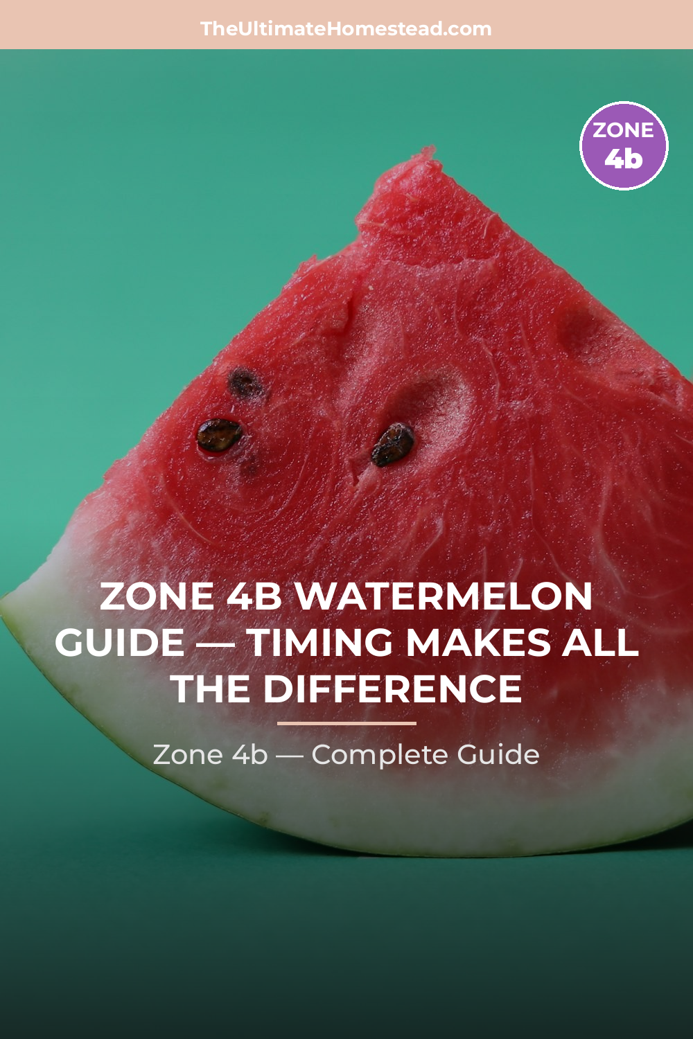 When to Plant Watermelon in Zone 4b