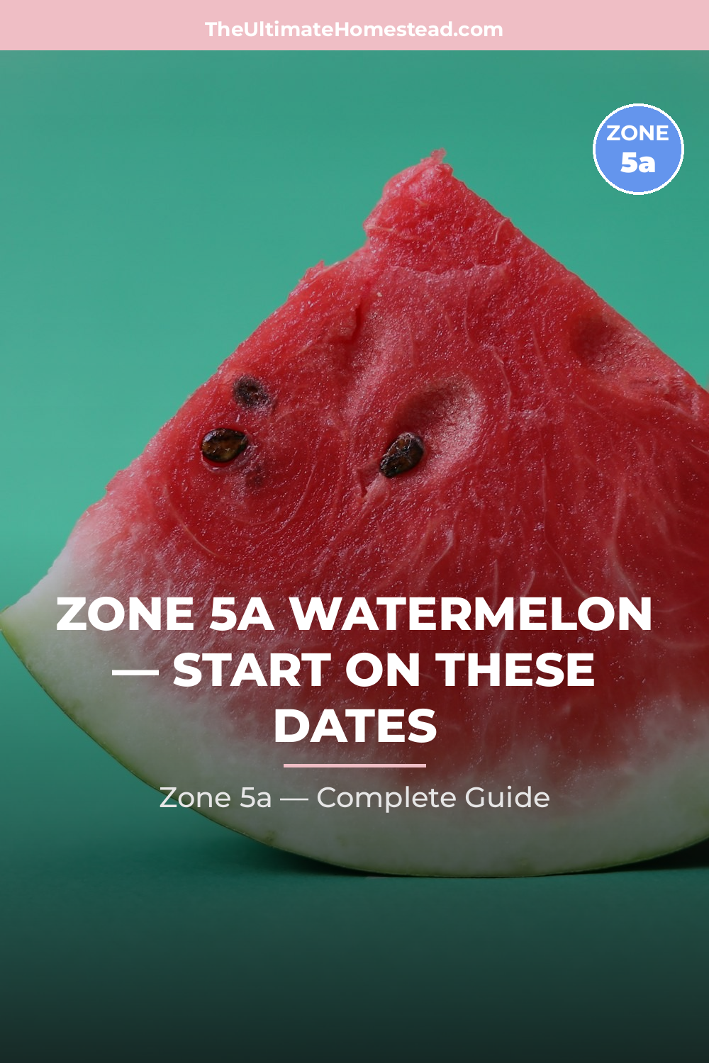 When to Plant Watermelon in Zone 5a