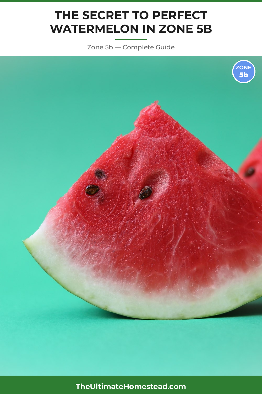 When to Plant Watermelon in Zone 5b