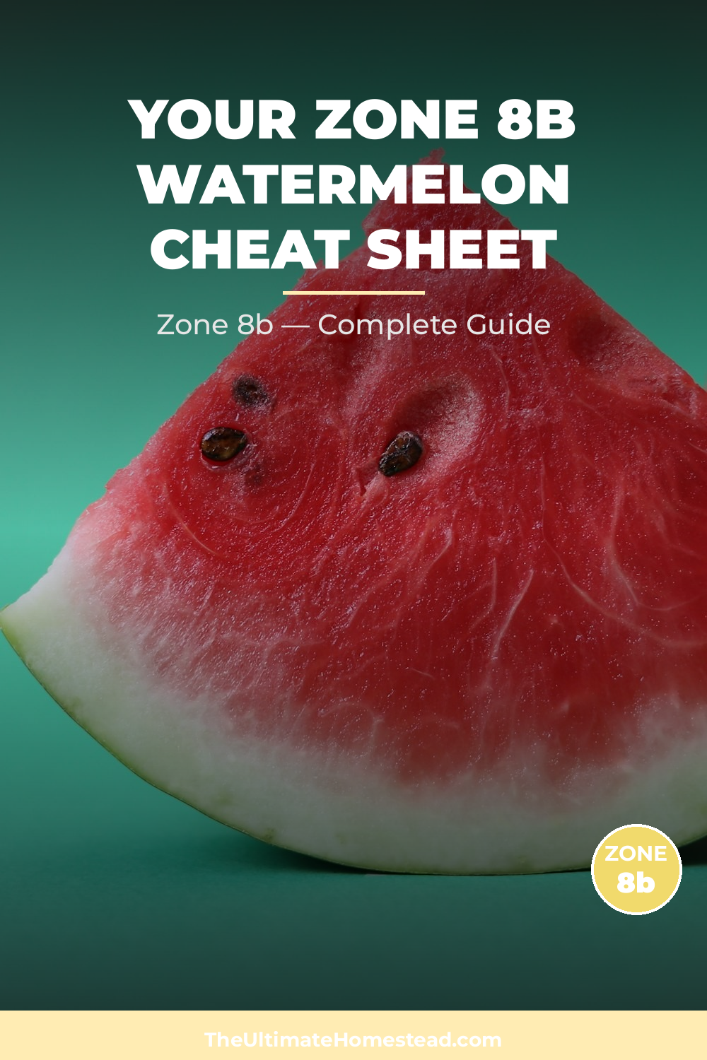 When to Plant Watermelon in Zone 8b