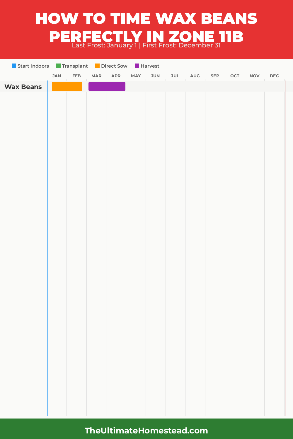 When to Plant Wax Beans in Zone 11b