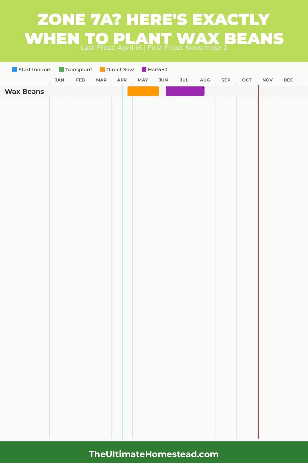 When to Plant Wax Beans in Zone 7a