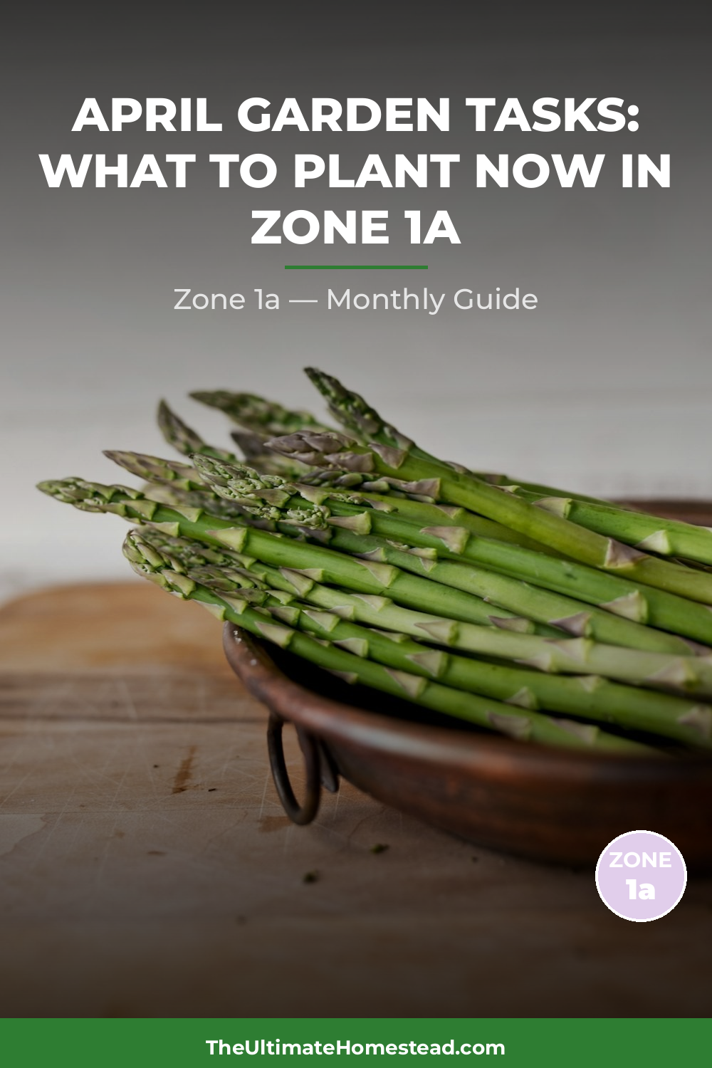 Zone 1a Planting Calendar