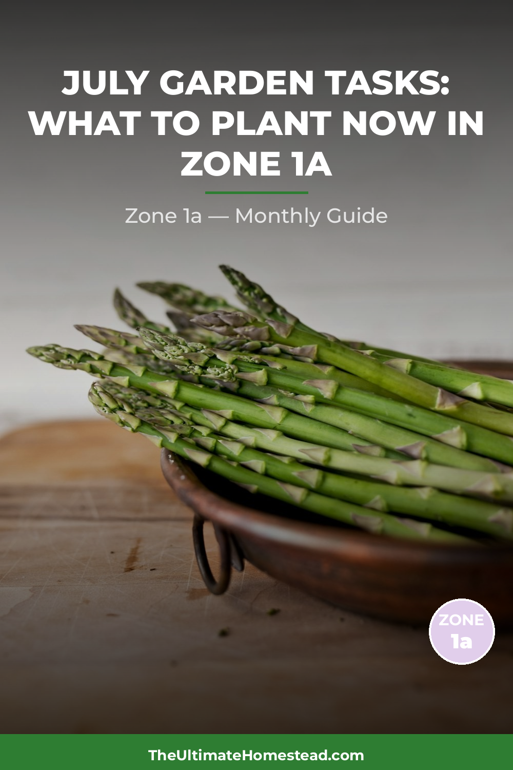 Zone 1a Planting Calendar