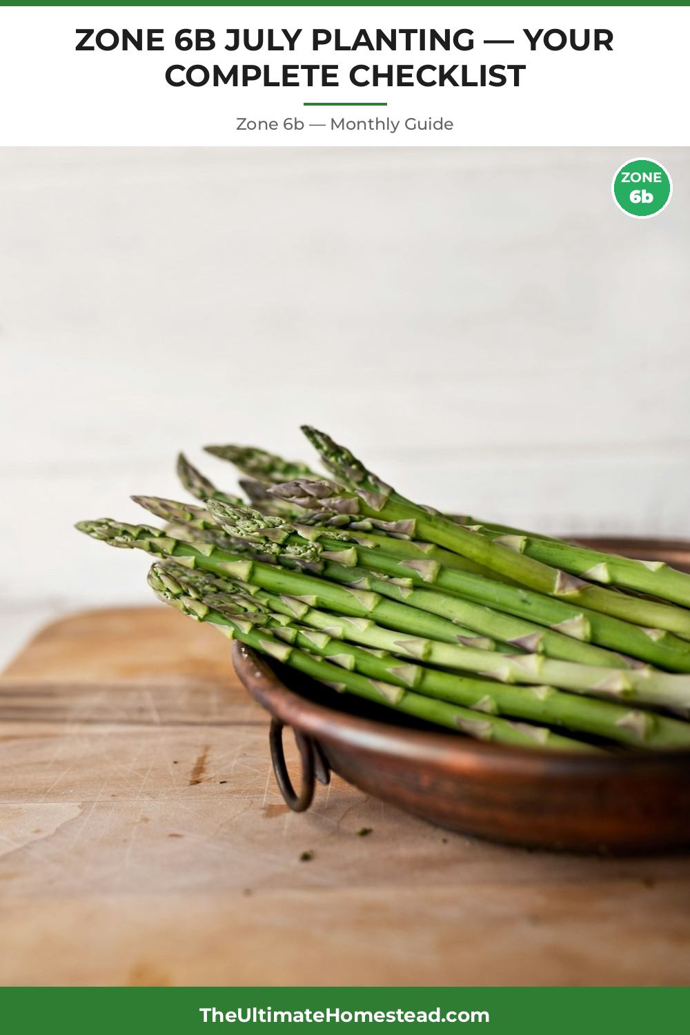 Zone 6b Planting Calendar